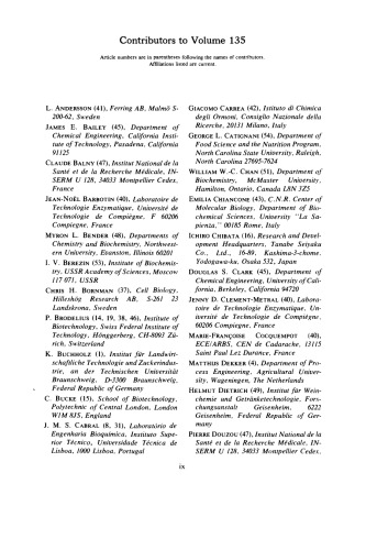Immobilized Enzymes and Cells Part B