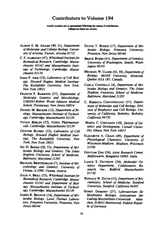 Guide to Yeast Genetics and Molecular Biology