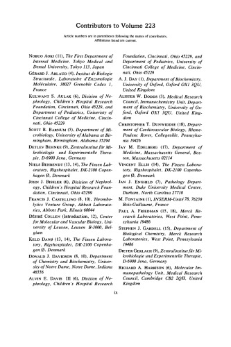Proteolytic Enzymes in Coagulation, Fibrinolysis, and Complement Activation Part B: Complement Activation, Fibrinolysis, and Nonmammalian Blood Coagulation Factors and Inhibitors