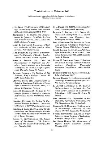 Inorganic Microbial Sulfur Metabolism