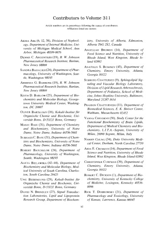 Sphingolipid Metabolism and Cell Signaling Part A