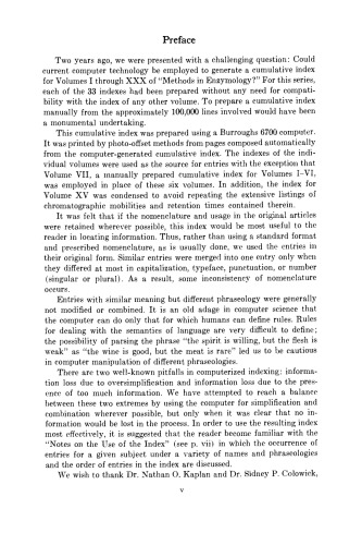 Cumulative Subject Index