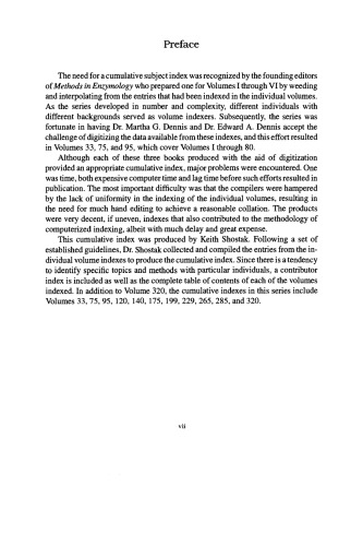 Subject Index to Volumes 33, 75, 95, 120, 140, 175, 199, 229, 265, 285 and 320