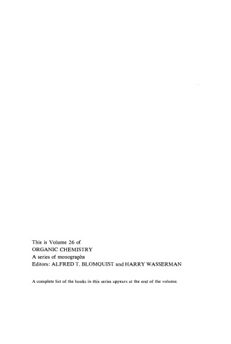 Organic Reactive Intermediates