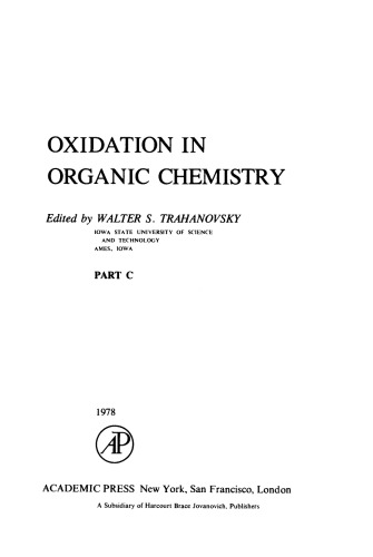Oxidation in Organic Chemistry, Part C