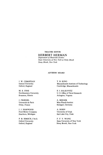 Properties of Solid Polymeric Materials, Part ATreatise on Materials Science and Technology