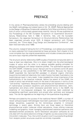 Qsar and Drug Design: New Developments and Applications