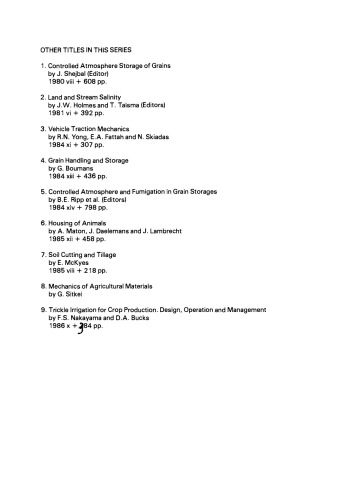 Agricultural Engineering Soil Mechanics