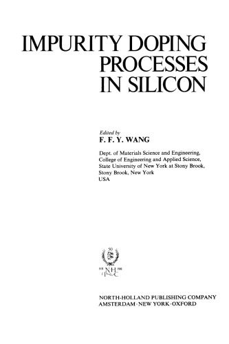 Impurity Doping Processes in Silicon