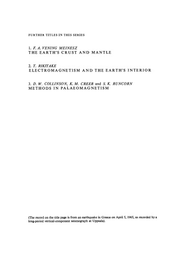 Mathematical Aspects of Seismology