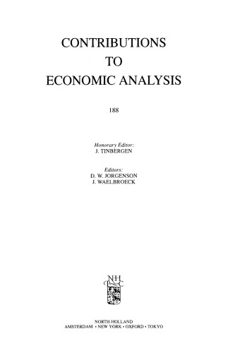 Economic Control Structures: A non-Walrasian Approach