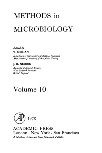 Methods in Microbiology