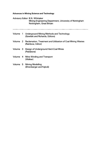 Electrotechnology in Mining