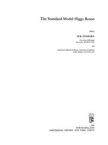 The Standard Model Higgs Boson