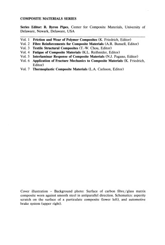 Advances in Composite Tribology