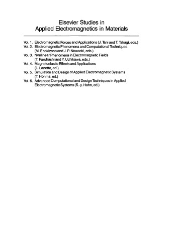 Advanced Computational and Design Techniques in Applied Electromagnetic Systems