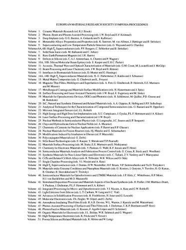 Photorefractive Materials
