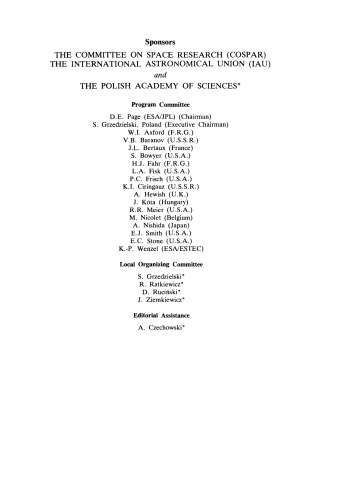 Physics of the Outer Heliosphere