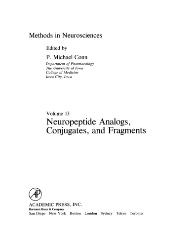 Neuropeptide Analogs, Conjugates, and Fragments