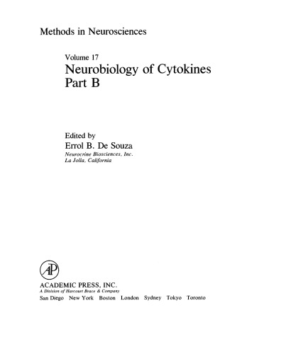 Neurobiology of Cytokines