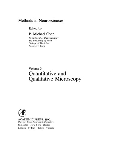 Quantitative and Qualitative Microscopy