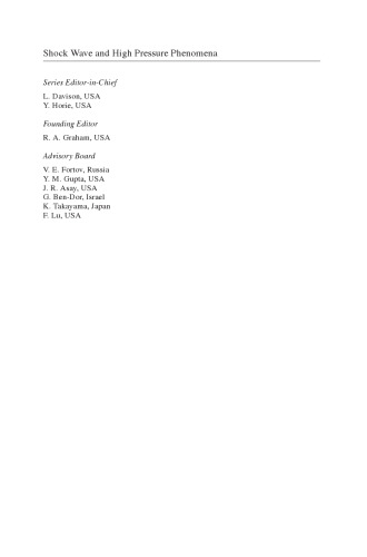 Fundamentals of shock wave propagation in solids