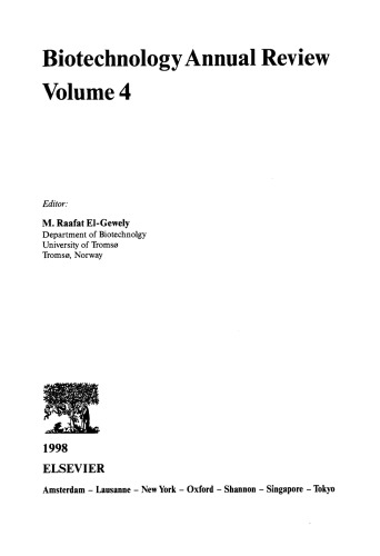 Biotechnolgy Annual Review
