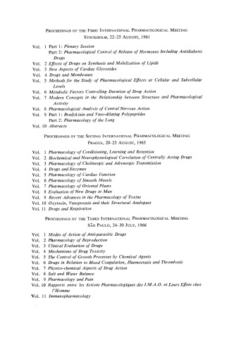 The Control of Growth Processes by Chemical Agents