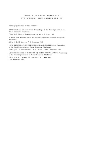Mechanics of Composite Materials. Proceedings of the Fifth Symposium on Naval Structural Mechanics