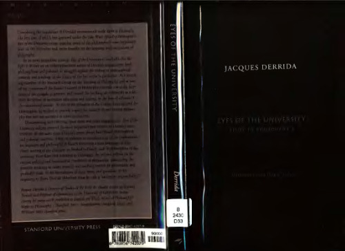 Eyes of the university: Right to philosophy 2