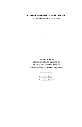 Theory of Automatic Control