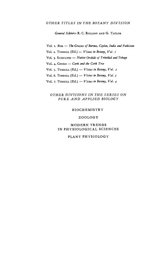 Short Guide to Geo-Botanical Surveying