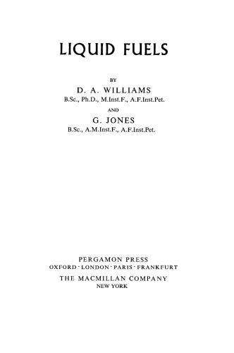 Liquid Fuels