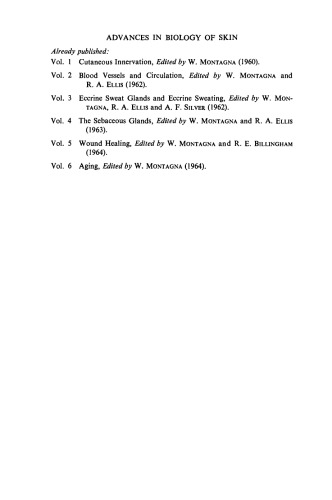 Carcinogenesis. Proceedings of a Symposium on the Biology of Skin Held at the University of Oregon Medical School, 1965