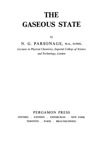 The Gaseous State