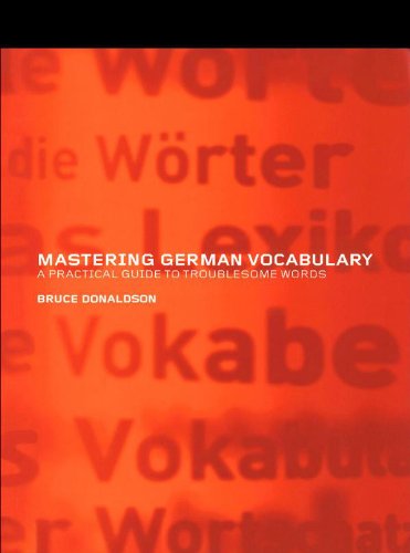 Mastering German vocabulary: a practical guide to troublesome words