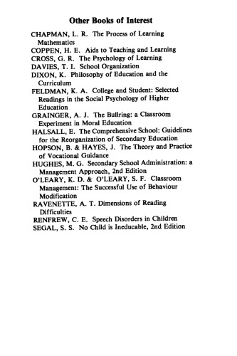 Techniques of Teaching. Primary Education