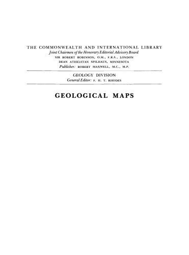 Geological Maps