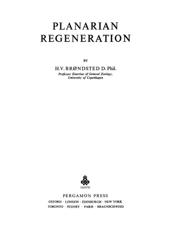Planarian Regeneration