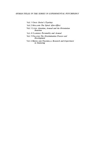 Prenatal Determinants of Behaviour