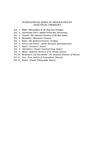 Controlled–Potential Analysis