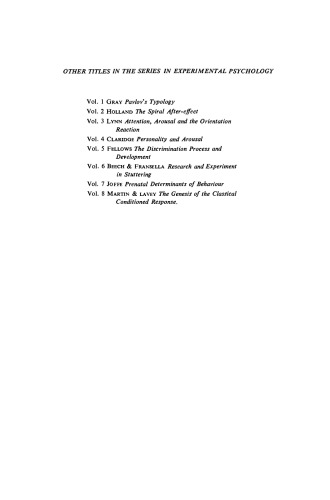 Psychophysical Analysis of Visual Space