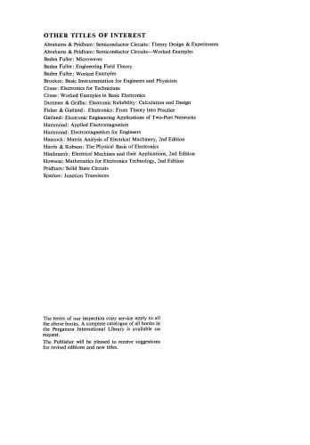 Analysis and Computation of Electric and Magnetic Field Problems