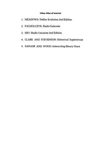 Stellar Formation. International Series in Natural Philosophy, Volume 97