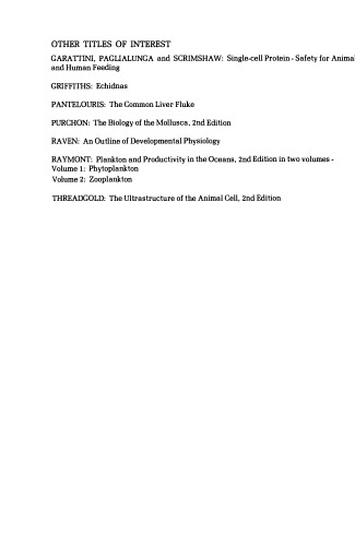 The Ciliated Protozoa. Characterization, Classification and Guide to the Literature