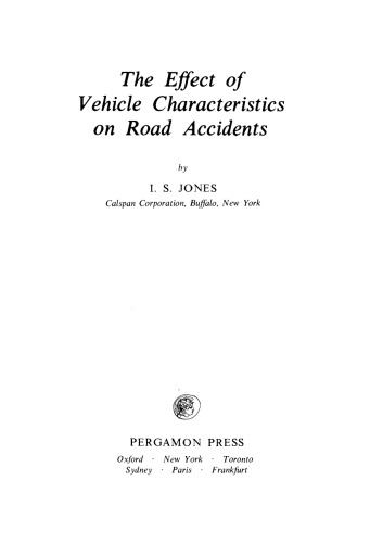 The Effect of Vehicle Characteristics on Road Accidents