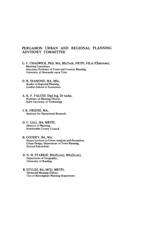 Planning and the Rural Environment