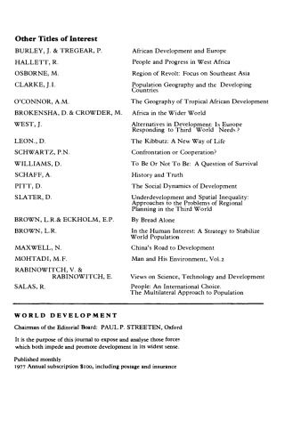 The Politics of African and Middle Eastern States. An Annotated Bibliography