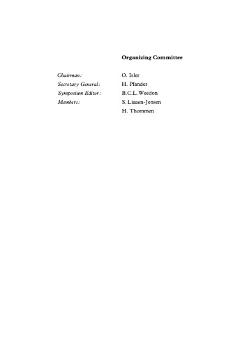 Carotenoids–4. Main Lectures Presented at the Fourth International Symposium on Carotenoids, Berne, Switzerland, 25–29 August 1975