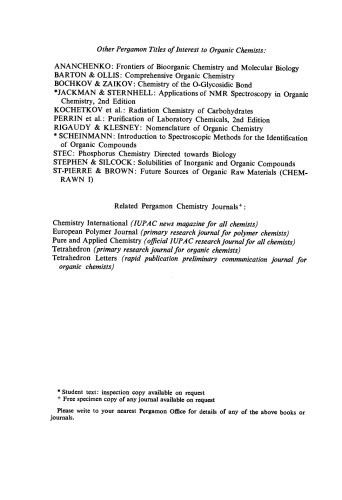Stereochemistry. Basic Concepts and Applications